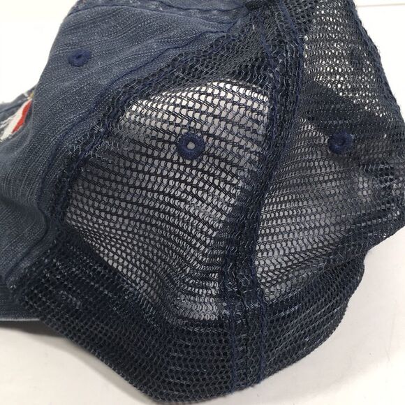 NC Cackalax Pig Hat Distressed Denim SnapBack Baseball Cap - Picture 6 of 11